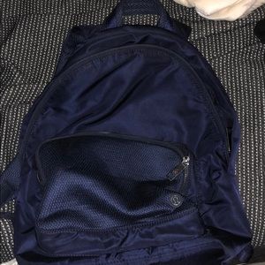 Navy Lululemon backpack